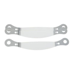PartzBiz CM 10252CP - Racing Optics 10252CP - 2 mil Perimeter Seal Laminated Tearoffs XStack™ 10 (Clear) - Stilo ST5 Large Tabs