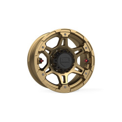 PartzBiz CM 1058289 - Nomad Split Spoke Off-Road Wheel - 8X6.5'' -12mm - Bronze