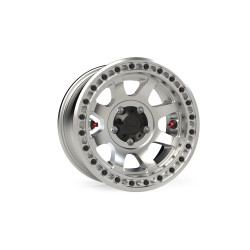 PartzBiz CM 1059356 - Olympus Beadlock Off-Road Wheel - 5x5'' -25mm - Machined
