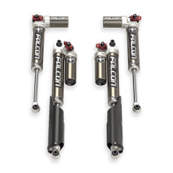 PartzBiz CM 11-02-33-400-002 - JL EcoDiesel/4xe/392: Falcon SP2 3.3 Fast Adjust Piggyback Shock Kit (0-1.5'')