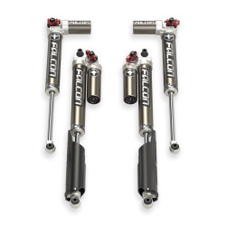 PartzBiz CM 11-02-33-400-202 - JL EcoDiesel/4xe/392: Falcon SP2 3.3 Fast Adjust Piggyback Shock Kit (2-4.5'')