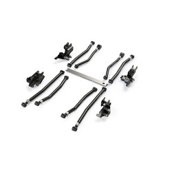 PartzBiz CM 1316010 - JL 4dr: Alpine Long Arm & Bracket Kit - 8-Arm (3-6'' Lift)