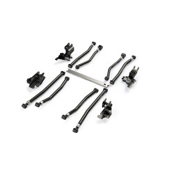 PartzBiz CM 1316012 - JL 2dr: Alpine Long Control Arm & Bracket Kit - 8-Arm (3-6