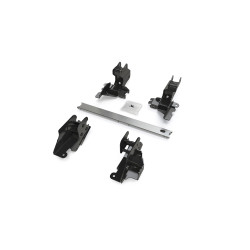PartzBiz CM 1958002 - JL 2dr: Alpine Long Arm Bracket Kit (3-6