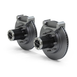 PartzBiz CM 3034411 - JK: ชุดแปลงดุมล็อคเพลาหน้า Dana 30/44 แบบ 8-Lug พร้อมจานเบรกใหญ่แบบมีช่องระบายอากาศ PartzBiz CM 3034411 - JK: ชุดแปลงดุมล็อคเพลาหน้า Dana 30/44 แบบ 8-Lug พร้อมจานเบรกใหญ่แบบมีช่องระบายอากาศ