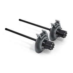 PartzBiz CM 3063100 - JK: ชุดแปลงเพลาหลัง CRD60 8-Lug Full-Float & จานเบรกใหญ่แบบตัน - 3.25 PartzBiz CM 3063100 - JK: ชุดแปลงเพลาหลัง CRD60 8-Lug Full-Float & จานเบรกใหญ่แบบตัน - 3.25