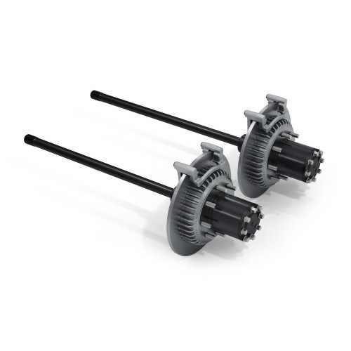 PartzBiz CM: 3063100-JK: ชุดแปลงเพลาหลัง CRD60 8-Lug Full-Float & จานเบรกใหญ่แบบตัน - 3.25 PartzBiz CM: 3063100-JK: ชุดแปลงเพลาหลัง CRD60 8-Lug Full-Float & จานเบรกใหญ่แบบตัน - 3.25