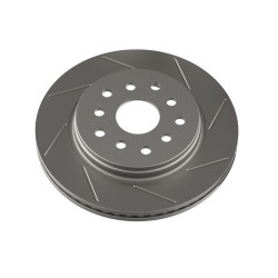 PartzBiz CM 4303412 - JK: Slotted Brake Rotor - Front Left
