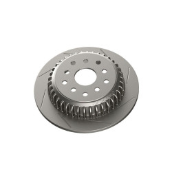 PartzBiz CM 4304411 - JK: 13.5'' Brake Rotor - Slotted - Rear Right - 5x5'' & 5x5.5''