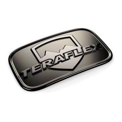 PartzBiz CM 4798000 - JK: แผ่นปิดป้ายทะเบียนลาย TeraFlex Logo