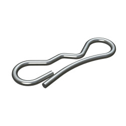 PartzBiz CM 600504 - Hitch Pin Clip - Front Sway Bar Quick Disconnect