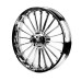 PartzBiz HD: 19032158-Turbo Spoke Wheel For Harley '14-later Harley Touring bikes - 21x3.5 Gloss Black Front Wheel PartzBiz HD: 19032158-Turbo Spoke Wheel For Harley '14-later Harley Touring bikes - 21x3.5 Gloss Black Front Wheel