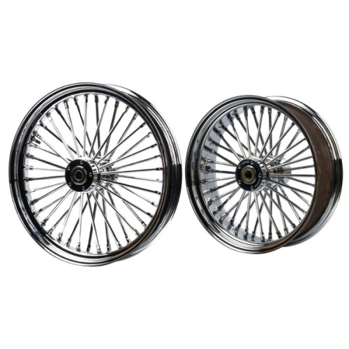 PartzBiz HD: 190324569-Fat Spoke Tubeless Wheel For Harley Sofail 2018+ Street Bob & Softail Standard - 21x3.25