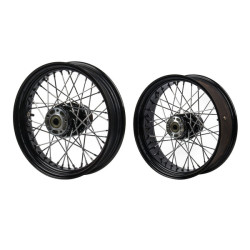 PartzBiz HD 190325467 - Stock Size Spoke Tubeless Wheel For Harley Sofail 2018+ Street Bob & Softail Standard - Black Front 19x2.5 PartzBiz HD 190325467 - Stock Size Spoke Tubeless Wheel For Harley Sofail 2018+ Street Bob & Softail Standard - Black Front 19x2.5
