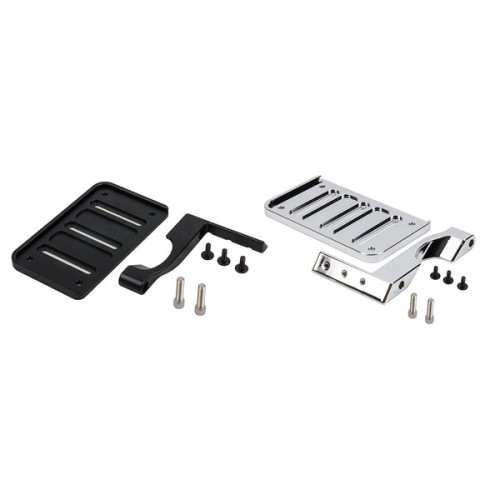 PartzBiz HD: 190325550-Side Mount License Plate Bracket For harley Softail 2018-Later All Models - Chrome