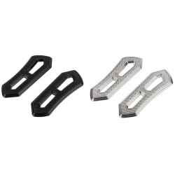 PartzBiz HD 190325849 - Diamond Rider Stretched Floorboards For Harley 1986+ Touring All models - Chrome