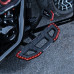 PartzBiz HD: 190325854-Panda Rider Stretched Floorboards For Harley 1986+ Touring All models - Black & Blue PartzBiz HD: 190325854-Panda Rider Stretched Floorboards For Harley 1986+ Touring All models - Black & Blue