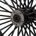 PartzBiz HD: 19033215-Fat Spoke Stock size Tubeless Wheel For Harley Sofail 2018+ Street Bob & Softail Standard - 19x2.5