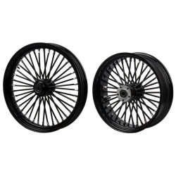 PartzBiz HD 19033216 - Fat Spoke Stock size Tubeless Wheel For Harley Sofail 2018+ Street Bob & Softail Standard - 16x3.5” Rear Wheel
