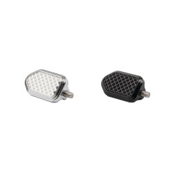 PartzBiz HD 190332581 - Diamond Matching Shifter Pegs for Harley Touring Softail Models - Black