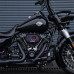 PartzBiz HD: 190354784-Super Ring Air Cleaner For Harley Davidson 2018-2024 Softail 107/114/117 All Models & 2017-2023 Touring 107/114/117 All Models - Black