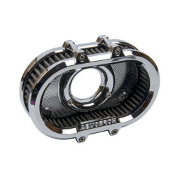 PartzBiz HD 1903547890 - Super Ring Air Cleaner For Harley Davidson 99-17 TWIN CAM (EXCEPT: FBW) 96 All Models - chrome with oil bypass kits PartzBiz HD 1903547890 - Super Ring Air Cleaner For Harley Davidson 99-17 TWIN CAM (EXCEPT: FBW) 96 All Models - chrome with oil bypass kits