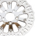 PartzBiz HD: 190356011-Rear Front Brake Discs Chrome Rotors For Harley Davidson Softail Models - Front 11.8