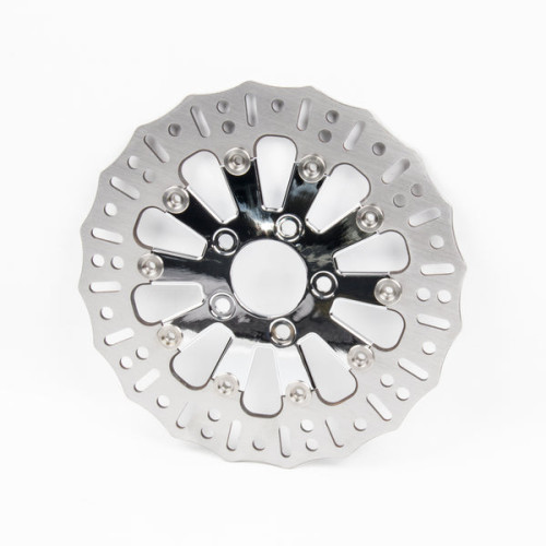 PartzBiz HD: 190356012-Rear Front Brake Discs Chrome Rotors For Harley Davidson Softail Models - Rear 11.5