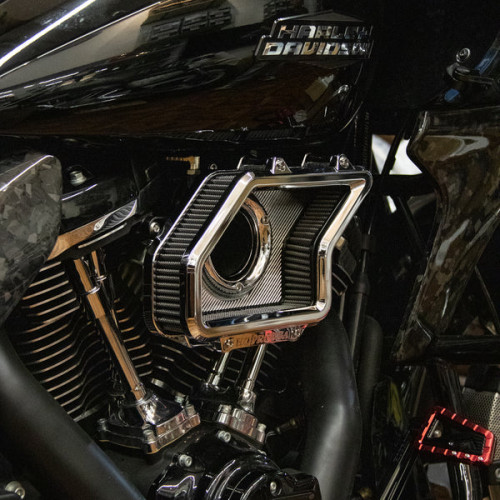PartzBiz HD: 19035841-Z See-through Air Cleaner For Harley Davidson 2024+ Touring 2025+ Softail with 117/121 Engine - Chrome PartzBiz HD: 19035841-Z See-through Air Cleaner For Harley Davidson 2024+ Touring 2025+ Softail with 117/121 Engine - Chrome
