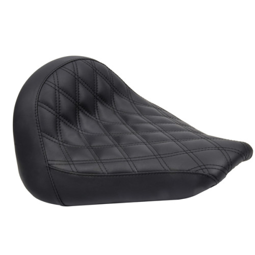 PartzBiz HD: 190365478-Riders Solo Seat Fits GP Short Rear Fender for Harley 2018-2024 Street bob Low Rides S - Default Title