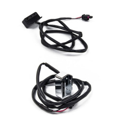 PartzBiz HD 19042512 - License Light For Side Plate Bracket For Harley Softail 2018-Later All Models - Black