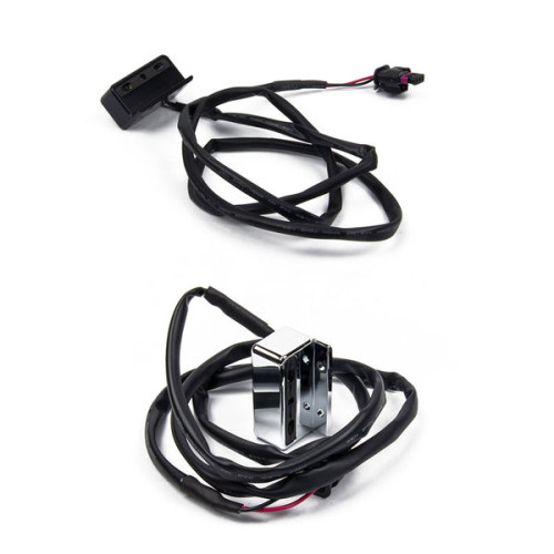 PartzBiz HD: 19042512-License Light For Side Plate Bracket For Harley Softail 2018-Later All Models - Black