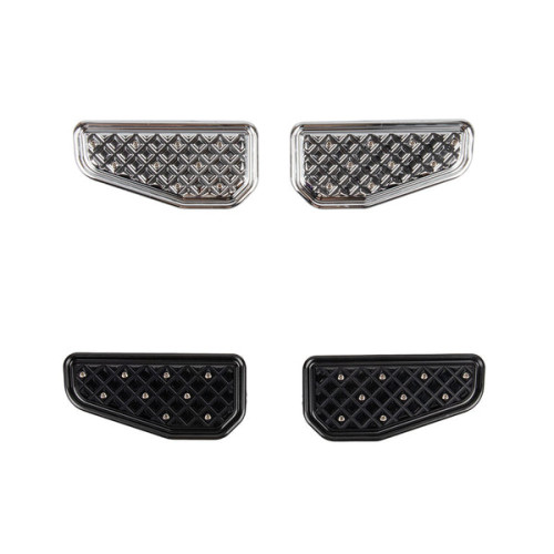 PartzBiz HD: 19051247-Waffle Rider/Passenger Floorboards For Harley 2018-2025 Softail Standard Street Bob Low Rider S/ST Breakout - Chrome / front rider PartzBiz HD: 19051247-Waffle Rider/Passenger Floorboards For Harley 2018-2025 Softail Standard Street Bob Low Rider S/ST Breakout - Chrome / front rider
