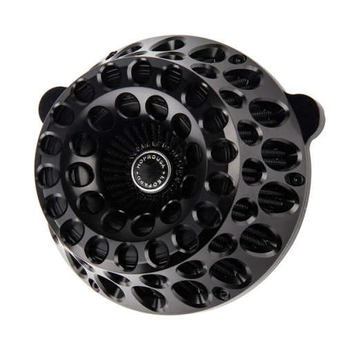 PartzBiz HD: 19051326-Fat Hole Air Cleaner For Harley Davidson 2024+ Touring 117/121 & 2025+ Softail 117 All Models - Black