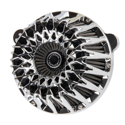 PartzBiz HD: 19051413-Spider Air Cleaner For Harley Davidson 2024+ Touring 117/121 & 2025+ Softail 117 All Models - Chrome