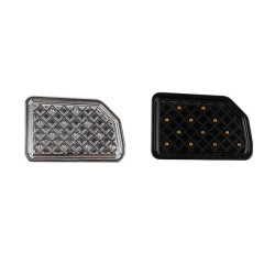 PartzBiz HD 19064790 - Waffle Matching Brake Pad For Harley 2018+ Fat Boy/Breakout - Chrome PartzBiz HD 19064790 - Waffle Matching Brake Pad For Harley 2018+ Fat Boy/Breakout - Chrome