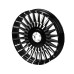 PartzBiz HD: 19071250-3D Blade Hollow-out Forged Wheels with Hubs For 2018+ Harley Softail Models - 18x8.5 Rear wheel For 2018+ Fat Boy & Breakout
