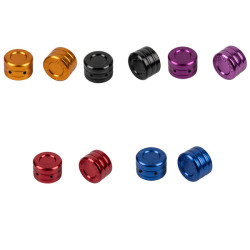 PartzBiz HD 19083421 - Front Axle Nut Covers for Harley 08-23 Touring & Trike all Models - Glod PartzBiz HD 19083421 - Front Axle Nut Covers for Harley 08-23 Touring & Trike all Models - Glod