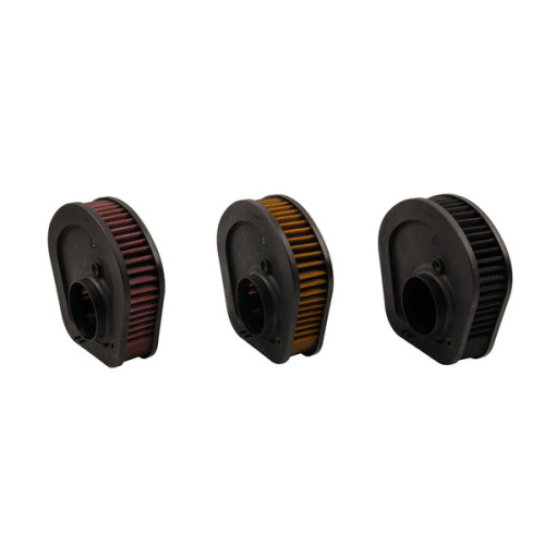PartzBiz HD: AIR-K4-BLK-Hoprousa High-Flow Washable Motorcycle Air Filter For Replacement(OEM# 29400248) Fit For Harley Softail 18-later with 107 Engine BREAKOUT HERITAGE CLASSIC DELUXE FAT BOY - Black