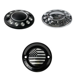 PartzBiz HD CVR-TIM-CHR - Timing Cover For Harley M8 Softail Touring models - Chrome PartzBiz HD CVR-TIM-CHR - Timing Cover For Harley M8 Softail Touring models - Chrome