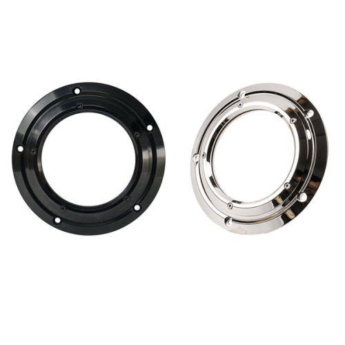 PartzBiz HD: DER-TRN-CHR-Transparent Derby Cover 5-Holes Fit For '16-Later Touring - Chrome PartzBiz HD: DER-TRN-CHR-Transparent Derby Cover 5-Holes Fit For '16-Later Touring - Chrome