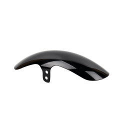 PartzBiz HD FDR-BB16F-BLK - Short Gloss Black Front Fender Fits For 2018+ Harley Davidson Softail Street Bob With 16x3.5