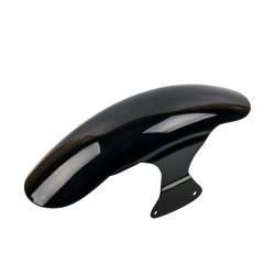 PartzBiz HD FDR-FL130-FB - Short Gloss Black Front Fender Fits For 2018-2025 Fat Boy With 21x3.5