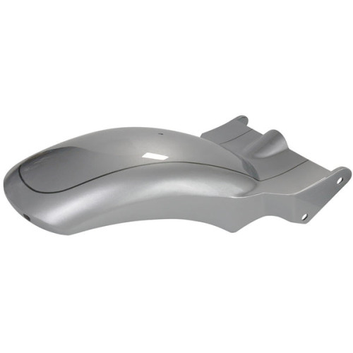 PartzBiz HD: FDR-ST260-BAS-Short Rear Fender Barracuda Silver with Pinstripe with Lights Plug & play For 2018+ Breakout & Fat Boy - Default Title