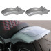 PartzBiz HD: FDR-ST260-BAS-Short Rear Fender Barracuda Silver with Pinstripe with Lights Plug & play For 2018+ Breakout & Fat Boy - Default Title