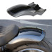 PartzBiz HD: FDR-ST260-GGM-Short Rear Fender Gauntlet Gray Metallic Vivid Black with Blue & Black Pinstripe with Lights Plug & play For 2018+ Breakout & Fat Boy - Default Title