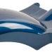 PartzBiz HD: FDR-ST260-REB-Short Rear Fender Reef Blue with Pinstripe with Lights Plug & play For 2018+ Breakout & Fat Boy - Default Title