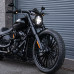 PartzBiz HD: FRC-BR-BLK-Front Fork Cover For 2018+ Breakout - For 2018+ Breakout PartzBiz HD: FRC-BR-BLK-Front Fork Cover For 2018+ Breakout - For 2018+ Breakout