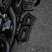 PartzBiz HD: FT-F1FB-BLK-Diamond Rider Stretched Floorboards For Harley Softail 2018+ Fat Boy/Heritage Classic/Deluxe/Slim - Black