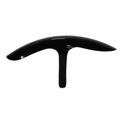 PartzBiz HD HLHX401-1 - Hoprousa Motorcycle Fender,Gloss Black Short Front Fender Compatible with 2013+ Harley Davidson Softail BREAKOUT FXBR - Gloss black For 21x3.5